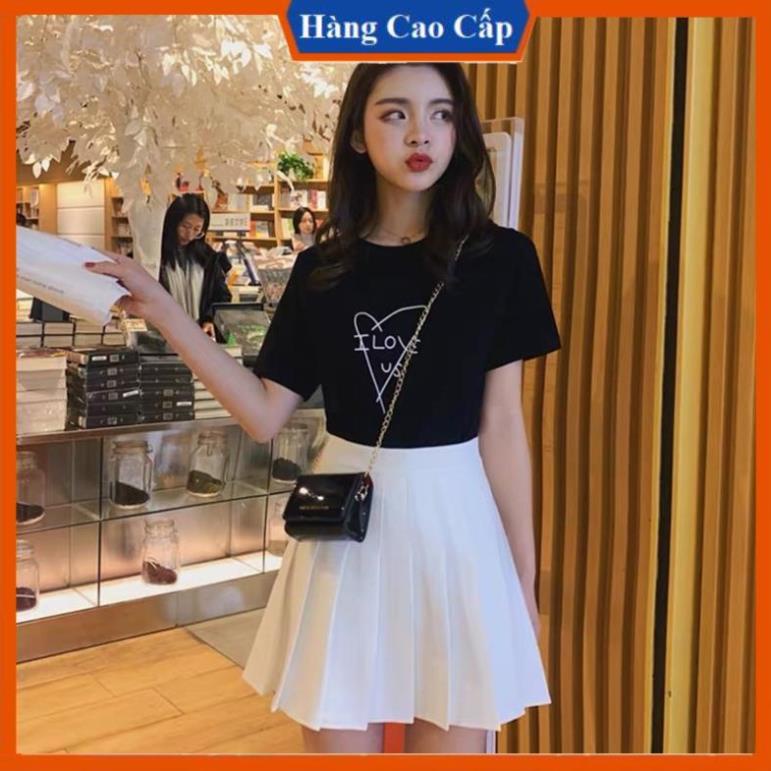 Chân váy xếp ly lưng cao, Chân váy xếp ly tennis phong cách hàn quốc | BigBuy360 - bigbuy360.vn