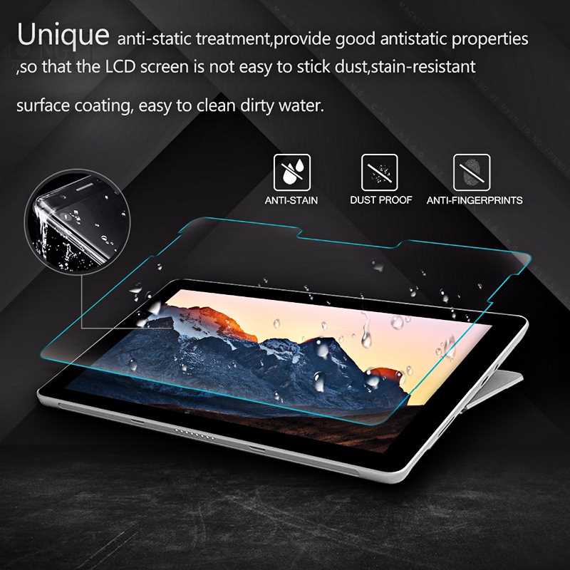 Kính Cường Lực Bảo Vệ Màn Hình Cho Microsoft Surface GO1/2/3 Pro 4 5 6 7/ Pro8 2021(13 Inch)/Surface X 20211/2/3