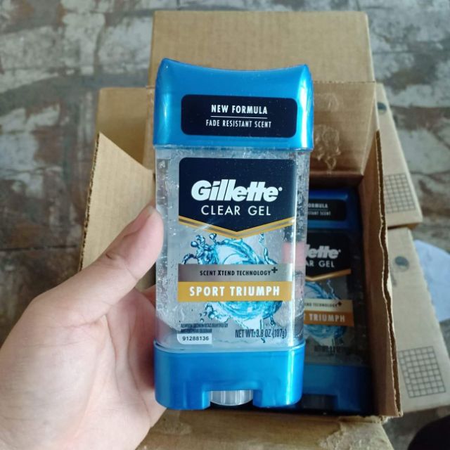 Gel khử mùi Gillette Mỹ sport triumph mẫu mới