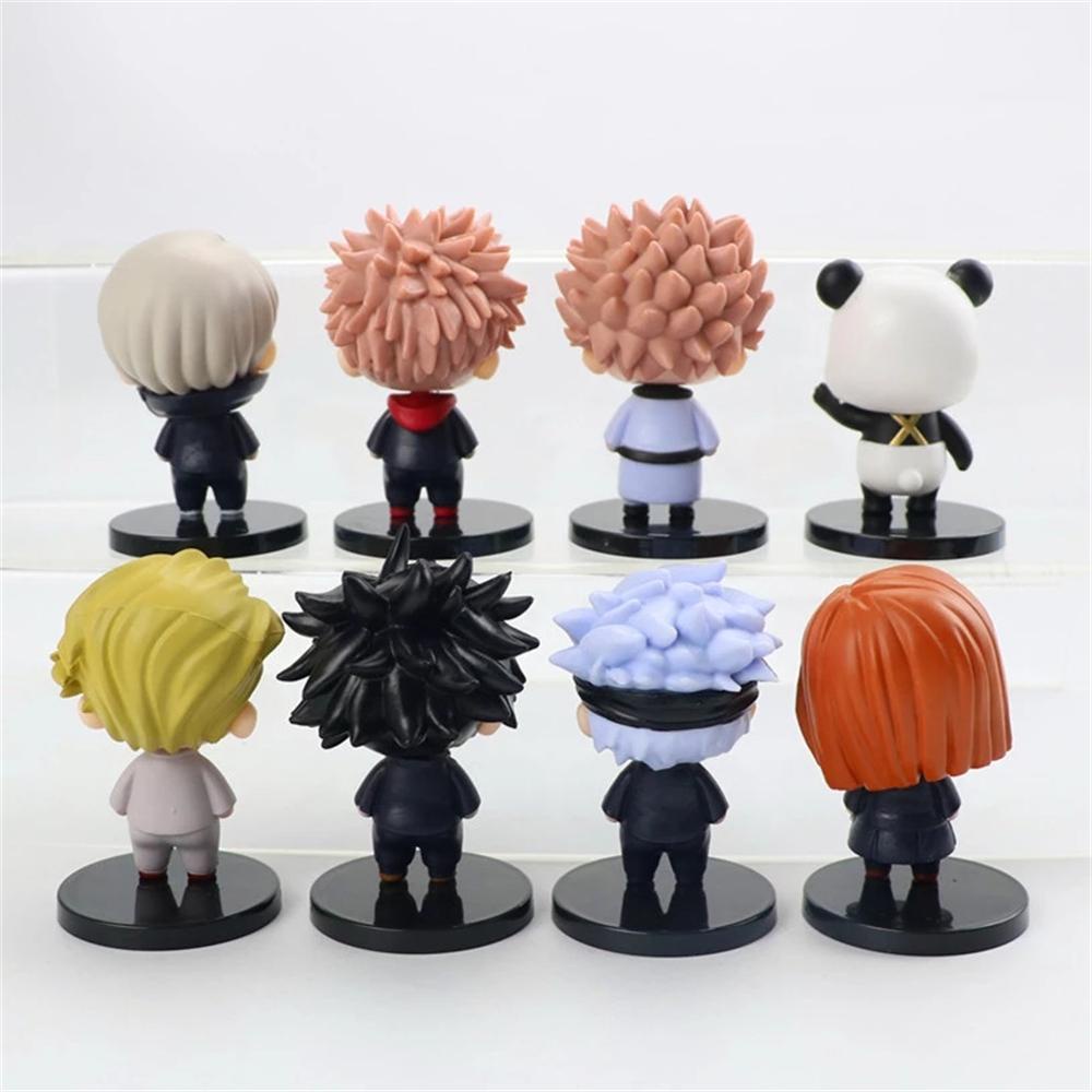 Set 8 Mô Hình Nhân Vật Phim Hoạt Hình CLEOES Jujutsu Kaisen