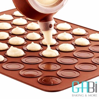 Tấm nướng macaron silicon 48 ô