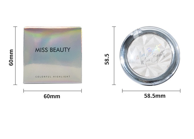 Phấn Bắt Sáng Trang Điểm Một Màu Độ Bóng Cao Hiệu MISS BEAUTY | BigBuy360 - bigbuy360.vn