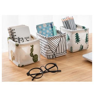 Giỏ vải đựng đồ MINI 10x10x9cm