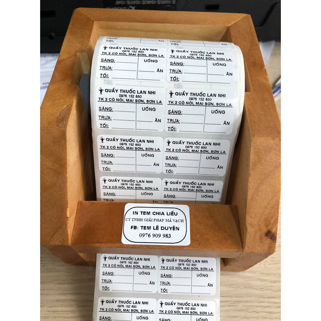 CHIA LIỀU IN THEO YÊU CẦU