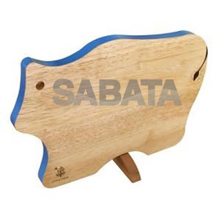 Thớt hình bò gỗ đức thành có đế - 03321