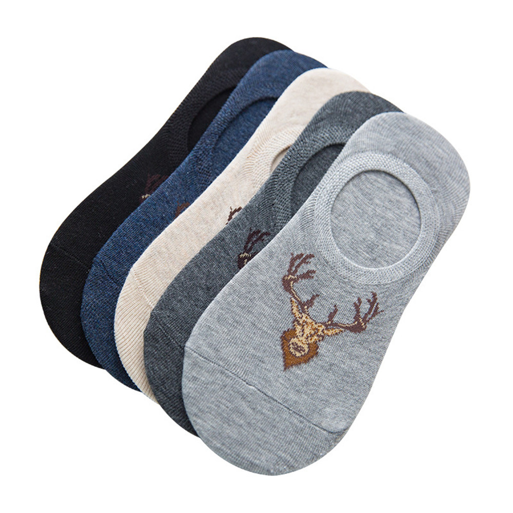Vớ Cotton In Họa Tiết Giáng Sinh Cho Nam