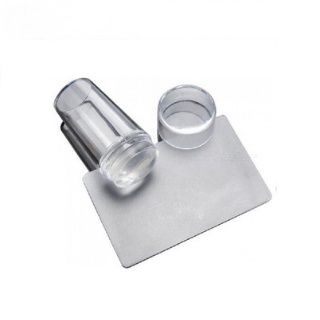 Con dấu silicon in móng trong suốt