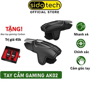 Mua Tay cầm chơi game điện thoại SIDOTECH AK02 hỗ trợ auto tap 30tap/s ghìm tâm đỉnh cao chơi game PUBG / FreeFire / FPS