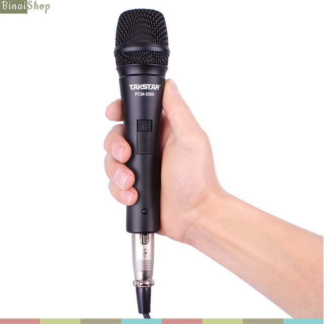 [Mã ELHACE giảm 4% đơn 300K] Micro hát karaoke online Takstar PCM-5560