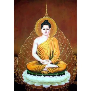 Tranh đính đá toàn bộ - Tranh Phật Thích Ca