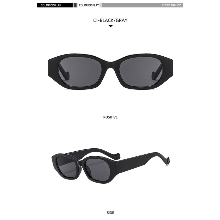 Kính mát gọng nhỏ phong cách Nhật Bản thời trang cá tính 2021