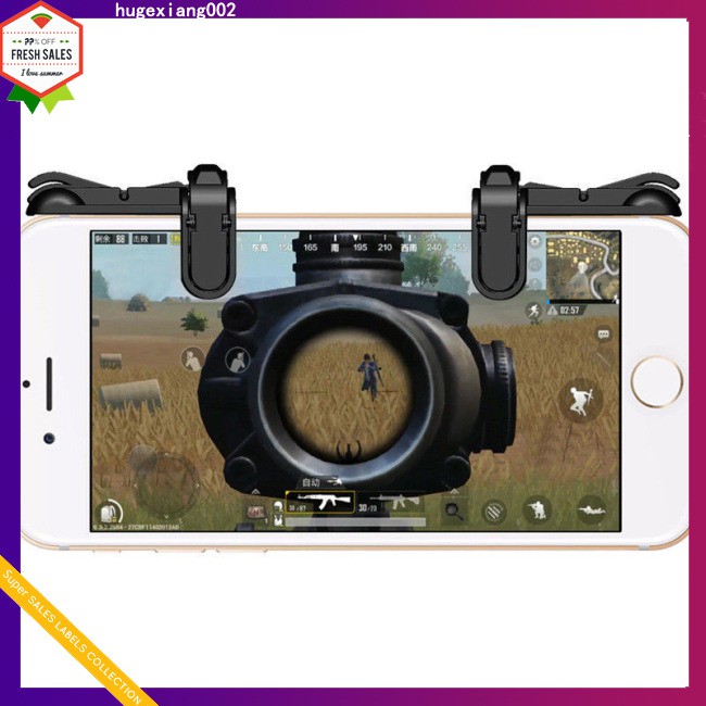 Cặp Cò Bấm L1 / R1 Chơi Game Pubg Cho Điện Thoại Samsung Iphone