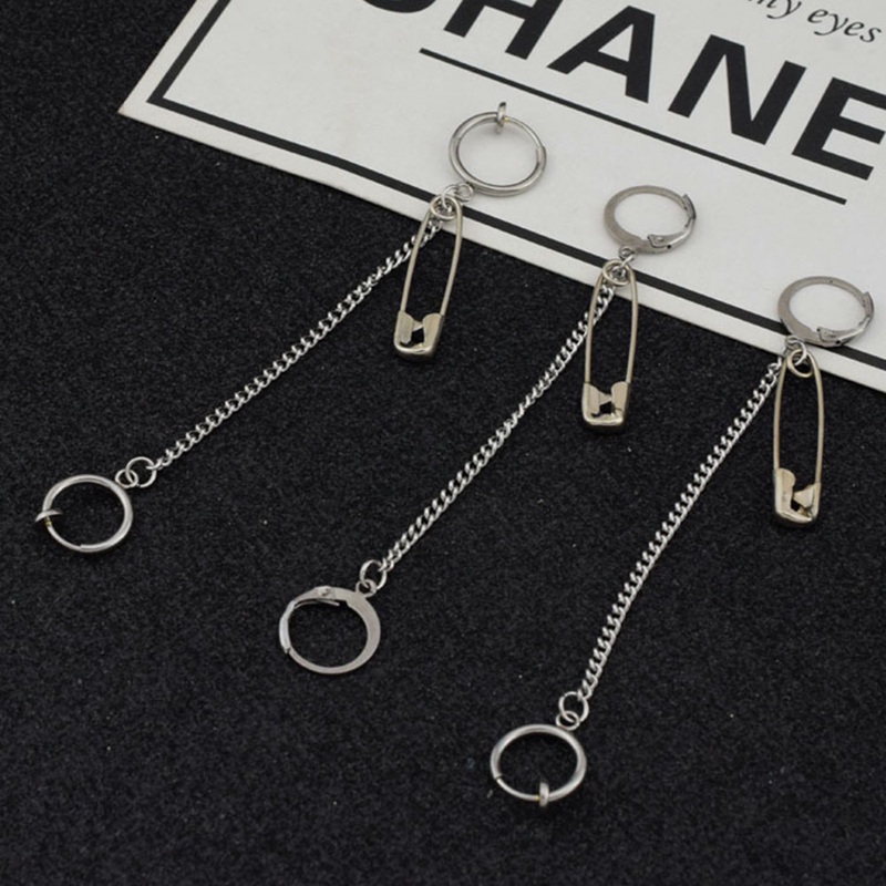 Bông tai dáng dài bằng thép không gỉ phong cách KPOP EXO