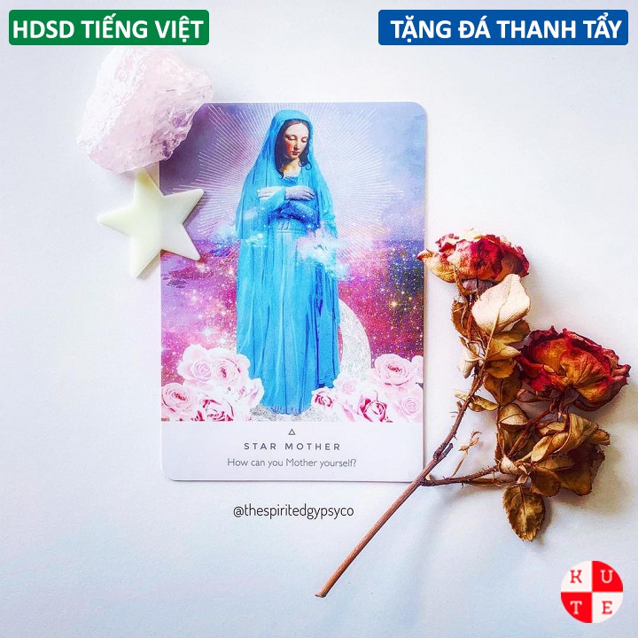 Bài Oracle Work Your Light Oracle 44 Lá Bài Tặng Hướng Dẫn Tiếng Việt Và Đá Thanh Tẩy C8