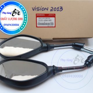 Kính chiếu hậu xe vision zin thailand