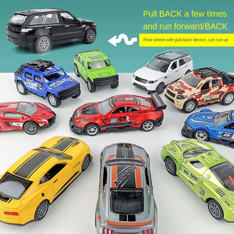 Alloy Car Model Boy's Car Sports Car Racing Simulation Car Model Toy Car Metal Car Children's Toy