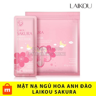 Combo 15 Gói Mặt Nạ Ngủ Laikou Sakura Hoa Anh Đào