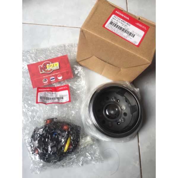 Combo qua lăng - mâm lửa xe dream/wave- zin chính hãng