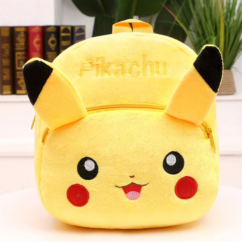 Ba Lô Đi Học Hình pikachu Dễ Thương Cho Bé