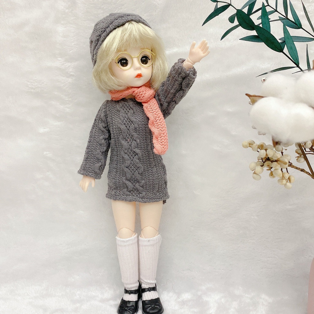 Búp Bê Công Chúa Barbie 30cm Cho Bé Gái