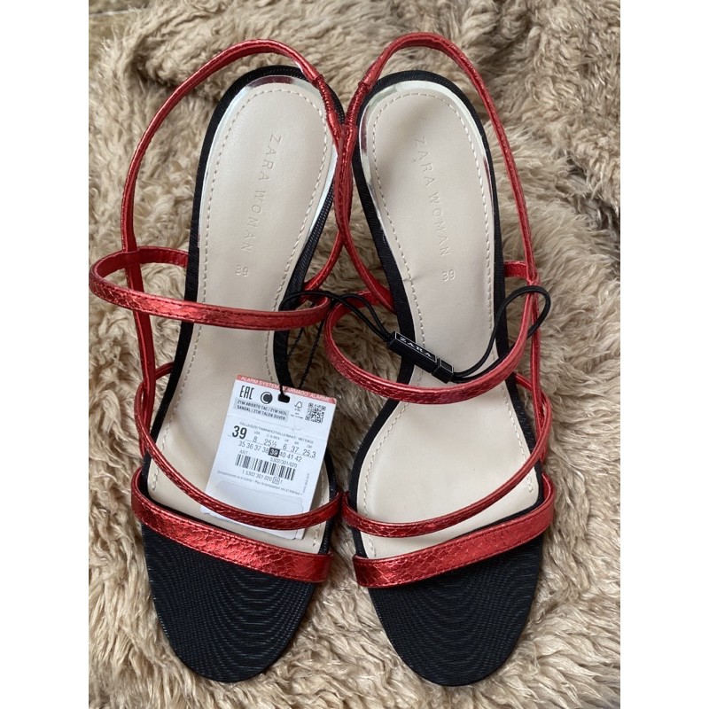 Giày dây cao gót zr size 8.... size 39