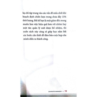 Sách - 20 Phút Hội Họp Hiệu Quả (Trong bộ 20 phút)