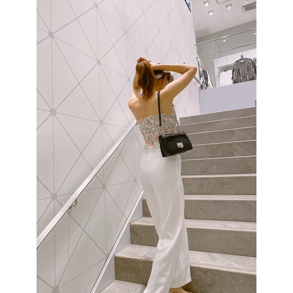 SUNDEI Áo ống croptop họa tiết hoa nhí/ Floral Tube | BigBuy360 - bigbuy360.vn