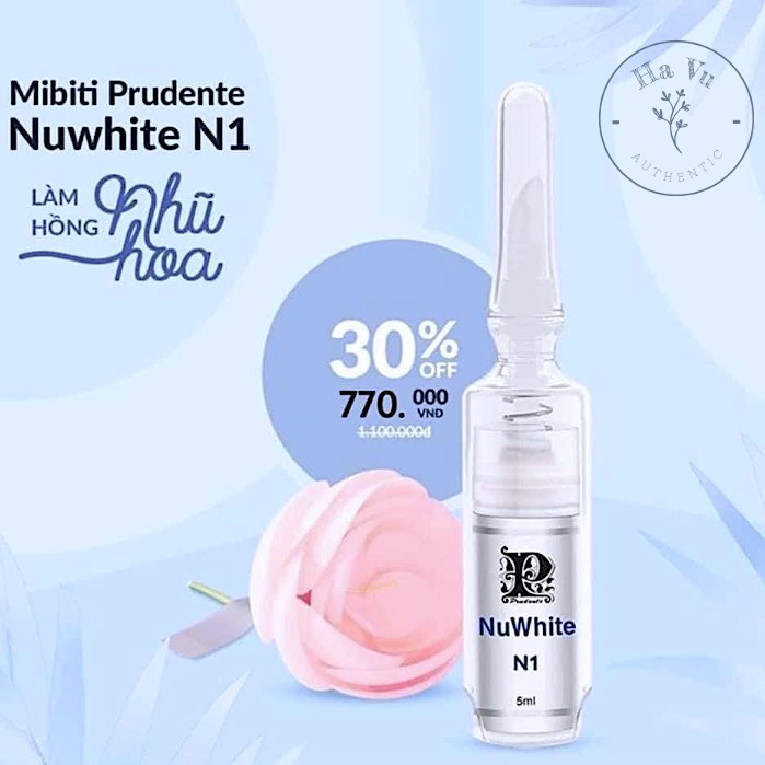 Combo 2 tuýp Nuwhite N1 [Hàng MỸ, Đầu Vát, Có Tem] - Kem Làm Hồng Nhũ Hoa Chỉ Sau 7 Ngày, Không Đau Rát-Không Phẫu Thuật