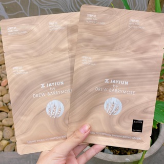 MẶT NẠ JAYJUN CHIẾT XUẤT CÁM GẠO  🌾JAYJUN BY DREW BARRYMORE - MORE THAN NUTRITION BRIGHTENING MASK