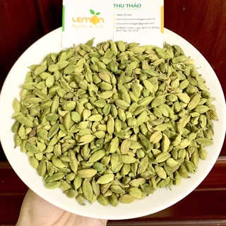 Bạch đậu khấu hạt bưởi xanh - Thảo quả xanh Ấn Độ - Green Cardamom
