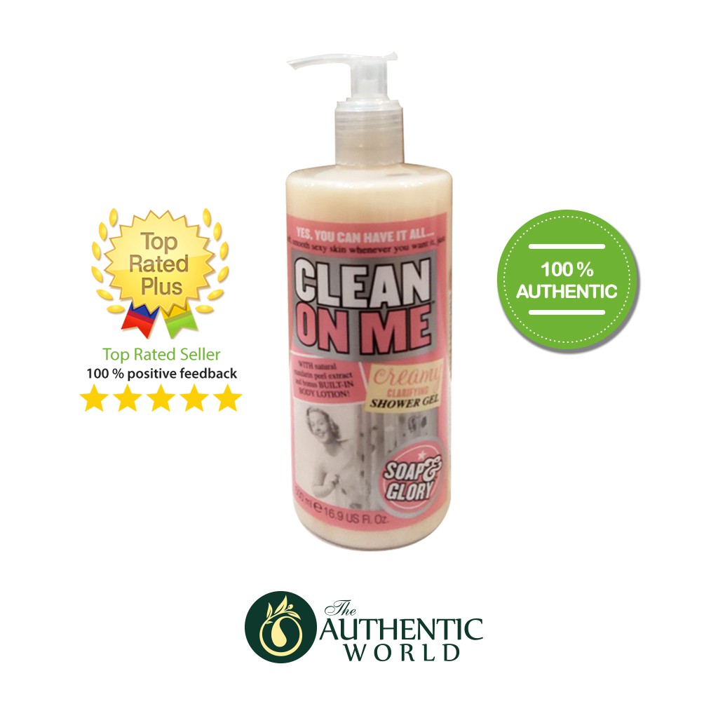 Sữa tắm Clean On Me Soap and Glory Bill Anh