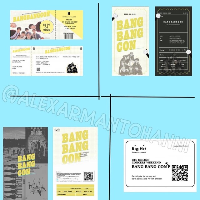 Vé concert BTS online