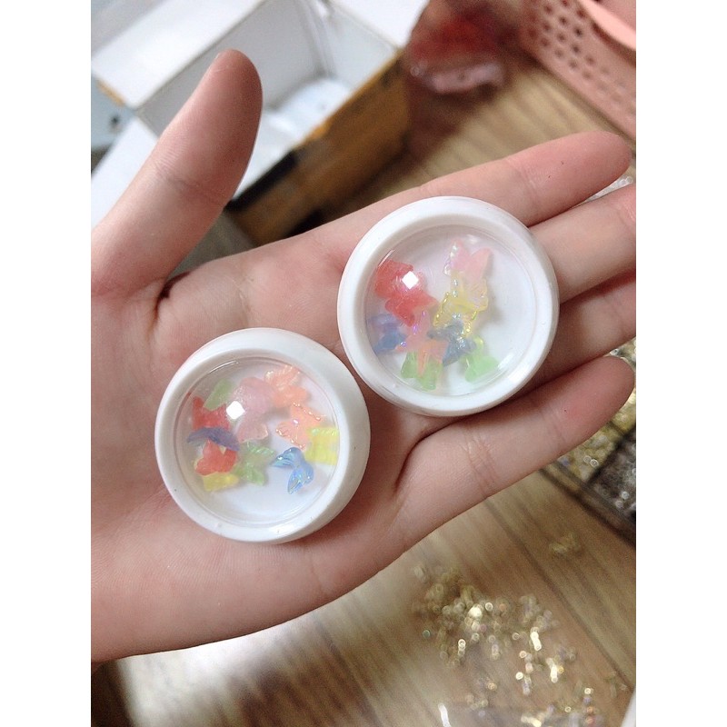 Set trang trí móng- bướm