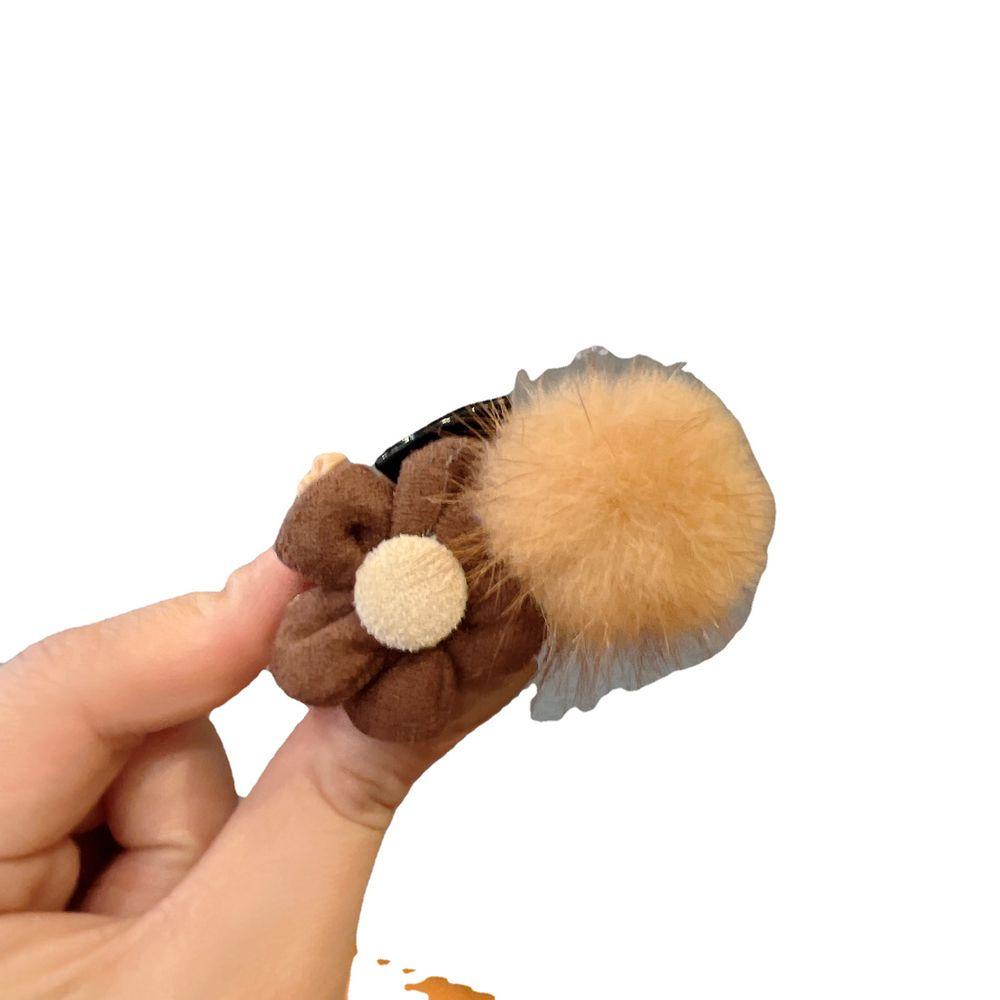 Kẹp Tóc Hoa Bông WMES15H Phong Cách Hàn Quốc Dễ Thương Dành Cho Nữ