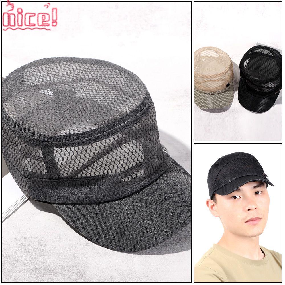Mũ Lưỡi Trai Phối Lưới Thời Trang Cho Nam
