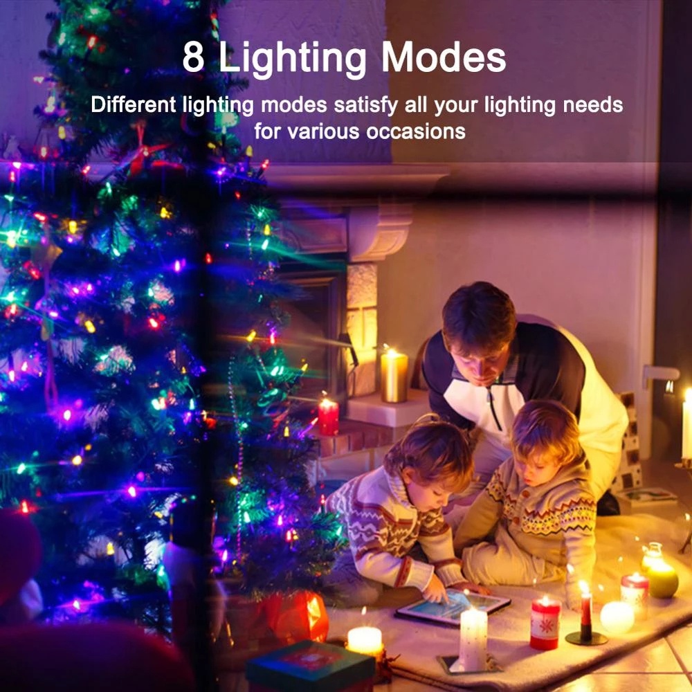 Dây đèn led 5m / 10m / 20m kèm điều khiển từ xa trang trí nội thất