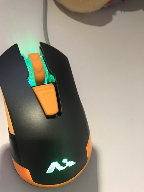 Chuột gaming chuyên game JD70 chip Avago 3050 4000 Dpi led RGB