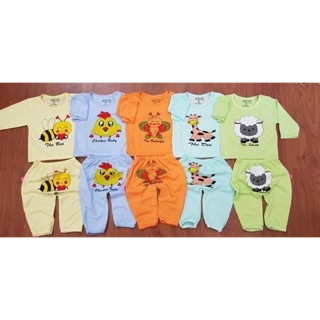 Sét 5 bộ dài tay thu đông cho bé yêu