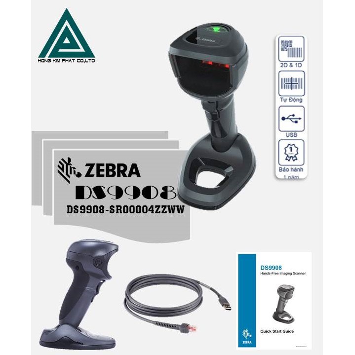 Máy quét mã vạch Zebra DS9908