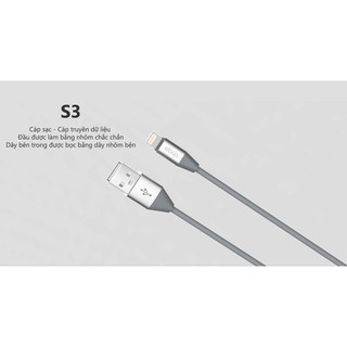 Dây Cáp Sạc Dài 1.2m Eloop S33 - Type-C - Hãng Phân Phối Chính Thức