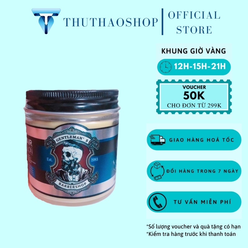 Sáp Wax vuốt tóc GENTLEMAN"S Clay Wax