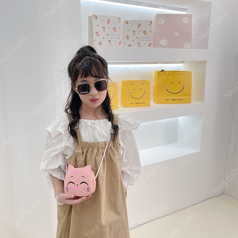 Túi Đeo Chéo Bằng Da Pu Thời Trang Năm 2021 Dành Cho Bé Trai Và Bé Gái