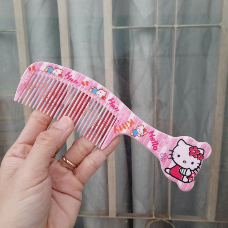 Lược chải tóc cán kitty 03 (loại ngắn 16.5cm)