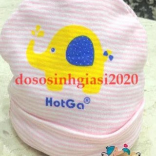 Mũ sơ sinh/ Nón sơ sinh Hotga cho bé 0-2 tháng