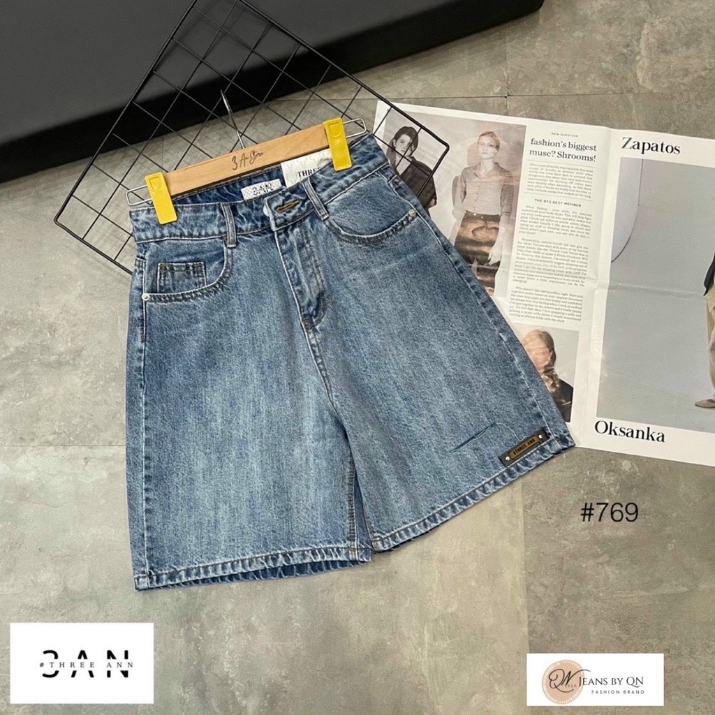 QUẦN JEANS LỬNG(NGỐ) CO DÃN 1 RÁCH. MS1327