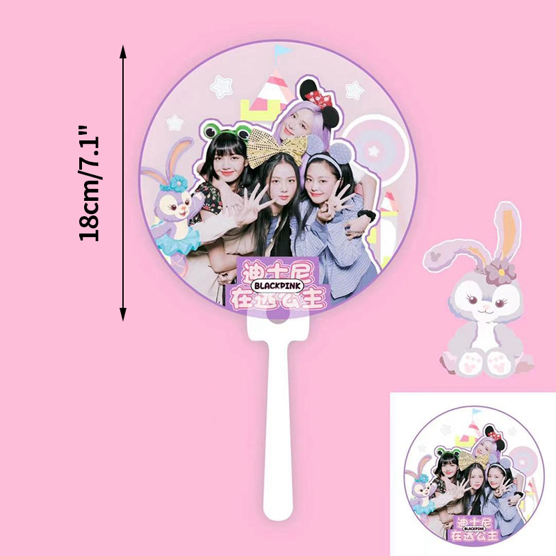 Quạt Cầm Tay In Hình Nhóm Nhạc Blackpink | BigBuy360 - bigbuy360.vn