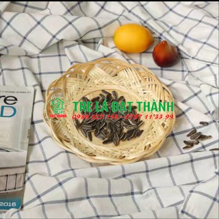 Đĩa mây cánh sen, nhiều size lớn nhỏ dùng để đựng hạt, trái cây và chụp hình