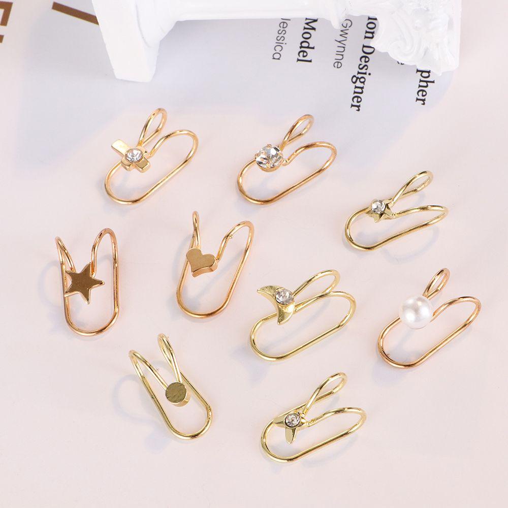 1 Cặp Khuyên Kẹp Vành Tai Thời Trang Nữ