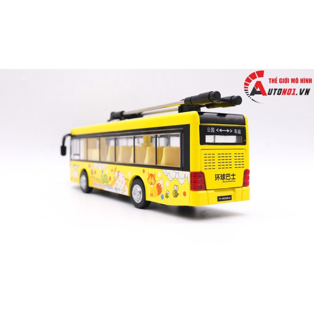 MÔ HÌNH XE BUS LUXURY YELLOW 1:50 TY MODELS 7787