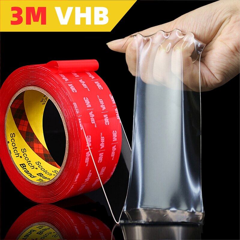 Băng keo Trong Suốt 2 Mặt cường lực Vhb 3M 4910